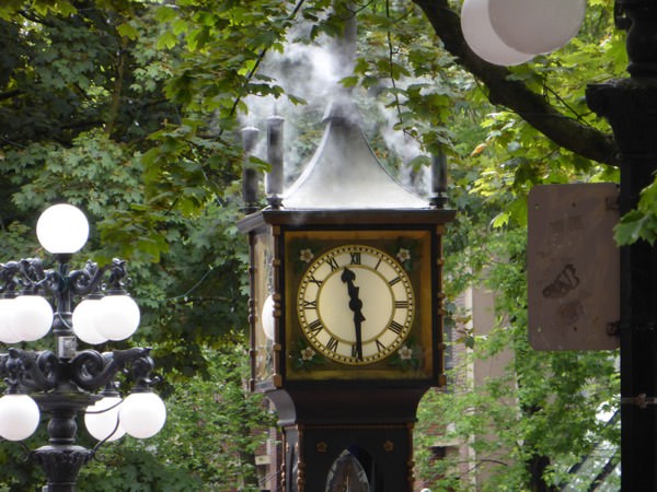 ¿ Qué ver en Vancouver ? Gastown Steam Clock en Water Street ¿ Qué ver en Vancouver ? Gastown Steam Clock en Water Street