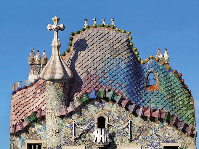 El dragón y la espada. Casa Batlló El dragón y la espada. Casa Batlló