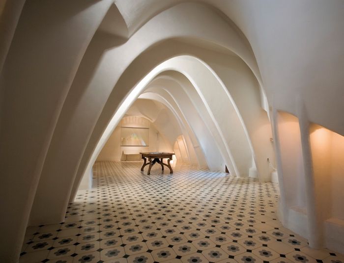 Interior del dragon. Casa Batlló Interior del dragon. Casa Batlló