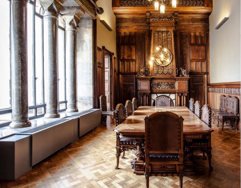 Salón del Palau Güell Salón del Palau Güell